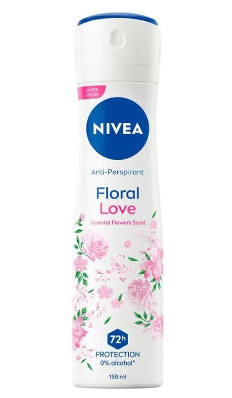 Nivea Deo- Spray Floral Love Kvinne 150ml.