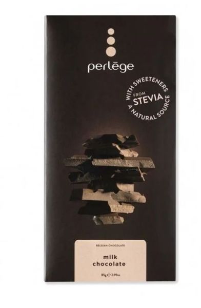 Perlege Stevia Milk Chocolate 85g.