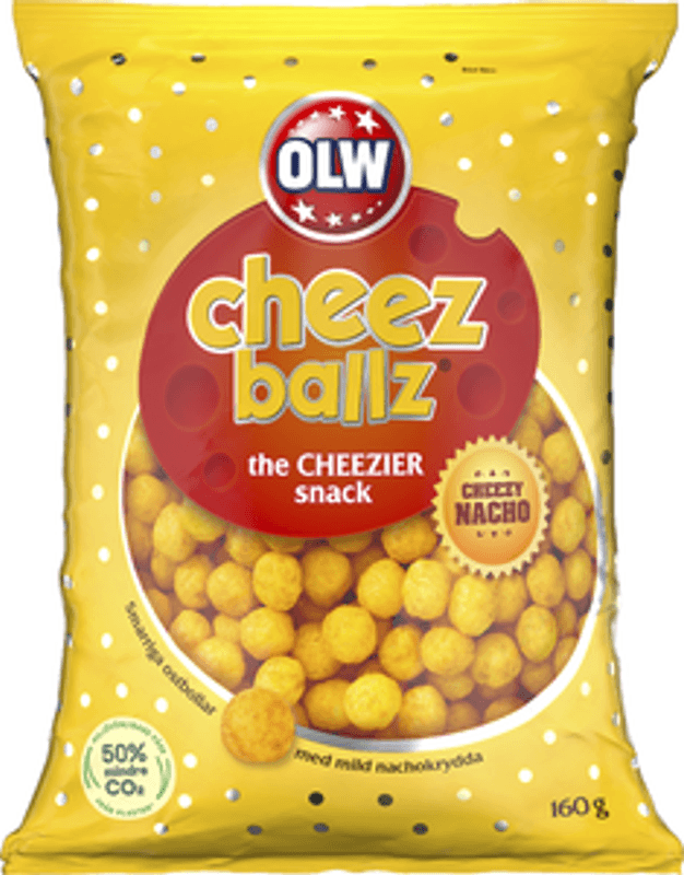 OLW CHEEZ BALLZ 160G.