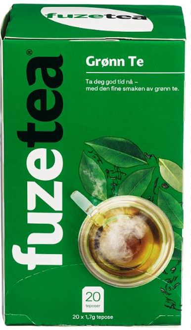 Hovedbilde Fuze Tea Grønn Te  20tp./Dato