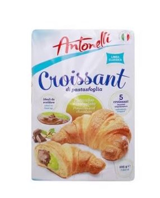 Antonelli Croissant m/ Pistasje og Sjokolade 250g.