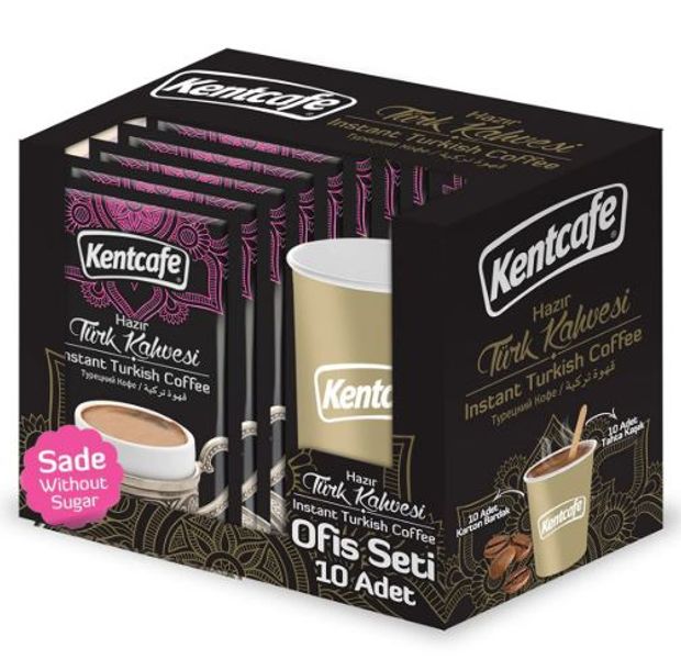 KENT CAFE TYRKISK KAFFE U/ SUKKER 7g*10st.