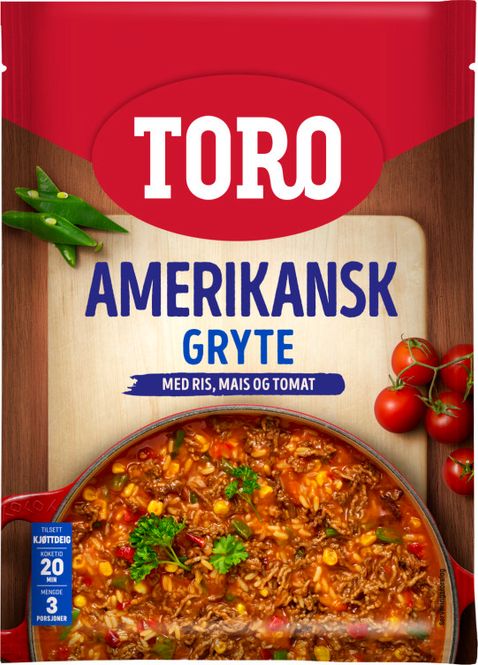Hovedbilde Amerikansk Gryte Toro 187g.