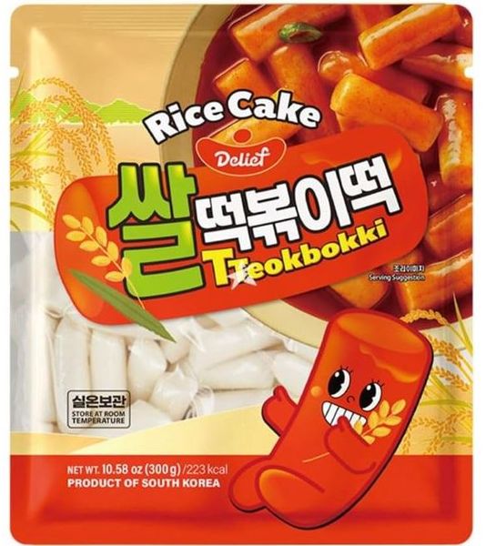 DELIEF Tteokbokki Rice Cake 300g./ Halal