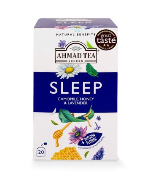 Ahmed Tea Sleep Camomile, Honey&Lavender 20tp.