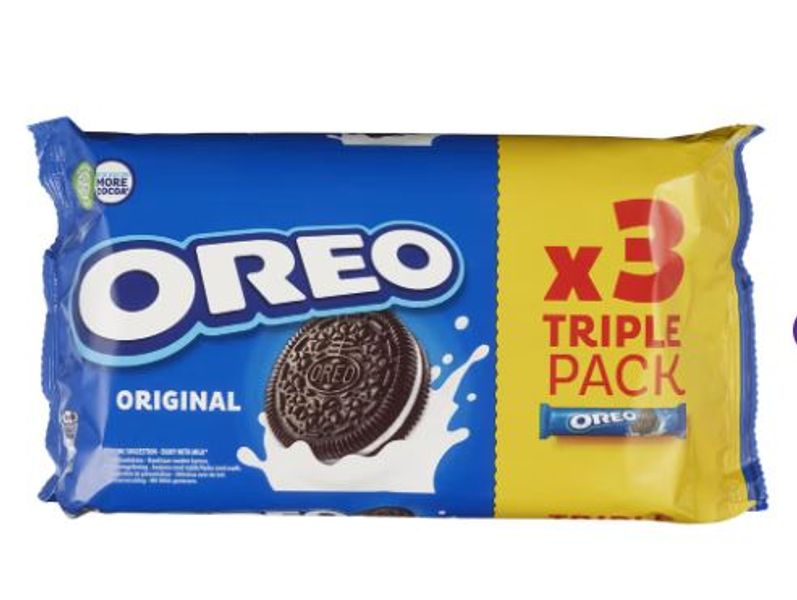 Oreo Kjeks Original 154g*3pk.