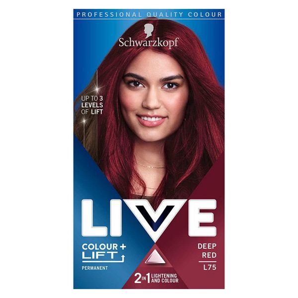 Schwarzkopf LIVE Color L75 Deep Red