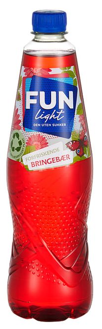 Hovedbilde Bringebær Saft Fun Light 0,8L m/Pant 3kr.