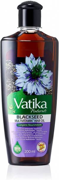Vatika Hår Olje m/ Svartfrø 200ml.