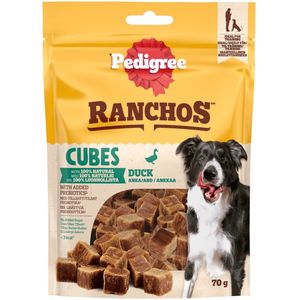 Hovedbilde Pedigree Ranchos Cubes Duck 70g.