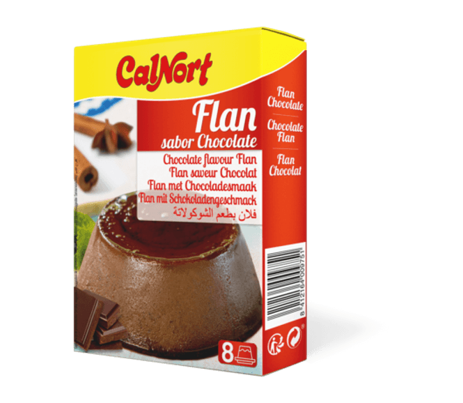 Hovedbilde Carlnort Chocolate Flavour Flan Halal 2*65g.