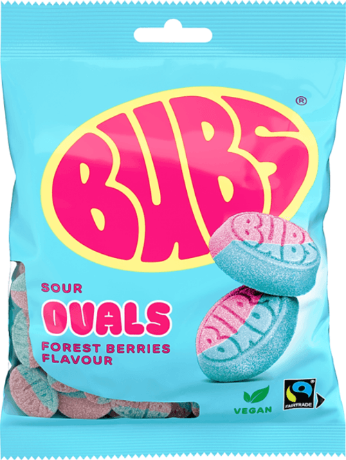 Hovedbilde BUBS FOREST BERRIES 90G. Gelatinfri