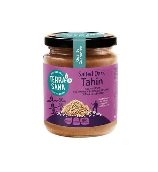 TerraSana Salted Dark Tahin 250g./ Økologisk