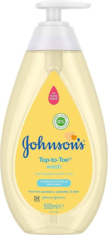 Top-To-Toe Baby Wash Johnson's 500ml.