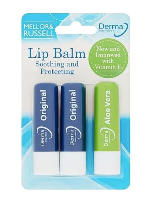 Lip Balm Derma 3pk.