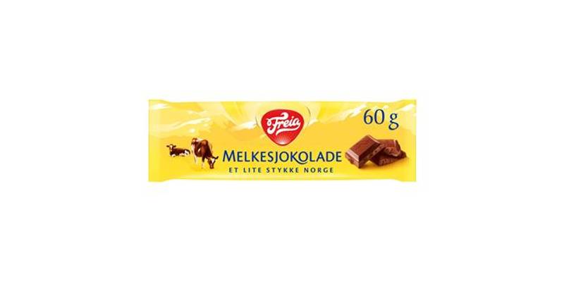 Melkesjokolade Freia 60g./ Dato