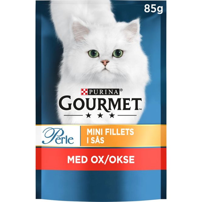 Hovedbilde Gourmet Perle Oksekjøtt Purina 85g.